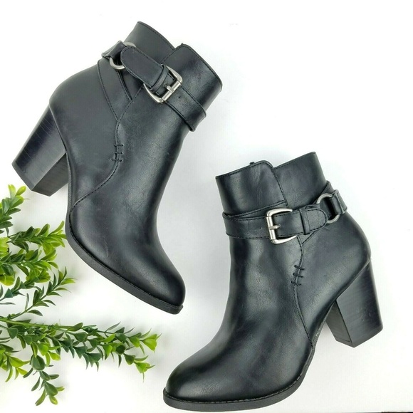 G.H. Bass & Co. Shoes - 🔽G.H. BASS Felicia Vegan Leather Ankle Boots  S28